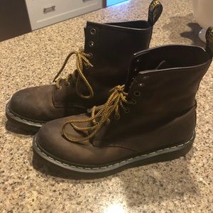 Dr. Martens brown boots